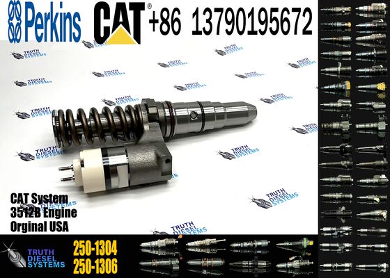 AUTOJIA 3508B/3512B/3516B High Quality Injector Excavator Engine Injectors 250-1304 10R-1278