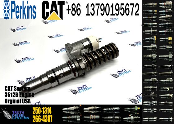 AUTOJIA 3508B/3512B/3516B High Quality Injector Excavator Engine Injectors 250-1314 10R-1290