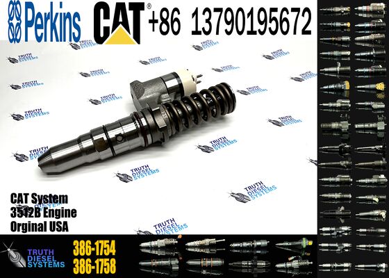 Diesel Common Rail Diesel Fuel Injector 386-1754 3861754 20R-1266 for C-aterpillar CAT 3508B 3512B 3516B Diesel Engine