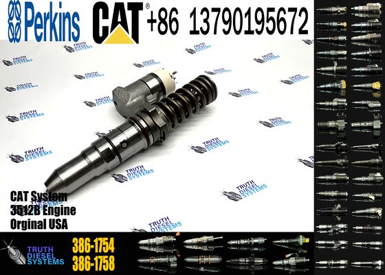 Diesel Common Rail Diesel Fuel Injector 386-1754 3861754 20R-1266 for C-aterpillar CAT 3508B 3512B 3516B Diesel Engine
