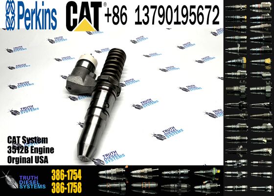 Diesel Common Rail Diesel Fuel Injector 386-1754 3861754 20R-1266 for C-aterpillar CAT 3508B 3512B 3516B Diesel Engine