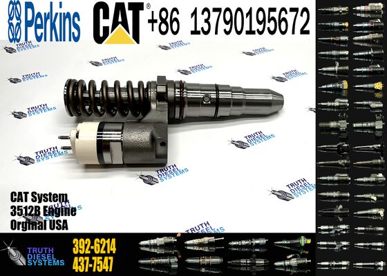 AUTOJIA 3508B/3512B/3516B High Quality Injector Excavator Engine Injectors 392-6214 20R-1275