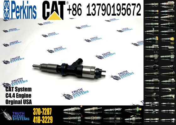 295050-0421 Fuel Injector 370-7287 T409983 for Perkins C4.4 4-Cylinder Excavator Generator Common Rail Diesel Engine 20R-2480
