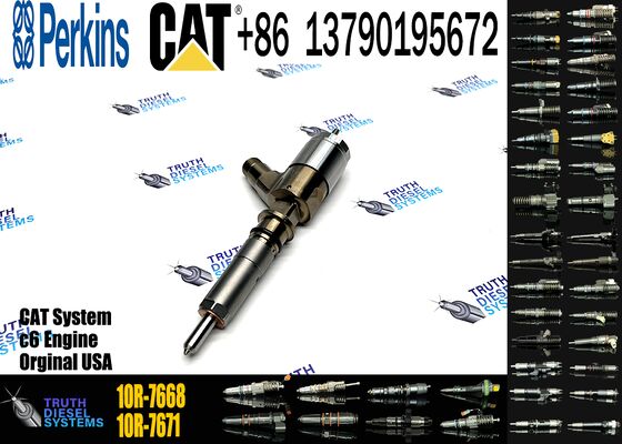 3210990 Fuel Injector 321-0990 2645a743 10R-7668 for 320D C6.6 Diesel Engine Wheel Tractor 613G Common Rail Injection Valve