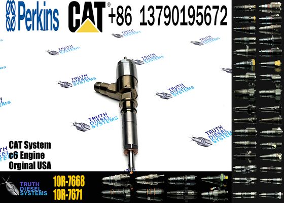 3210990 Fuel Injector 321-0990 2645a743 10R-7668 for 320D C6.6 Diesel Engine Wheel Tractor 613G Common Rail Injection Valve