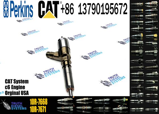 3210990 Fuel Injector 321-0990 2645a743 10R-7668 for 320D C6.6 Diesel Engine Wheel Tractor 613G Common Rail Injection Valve