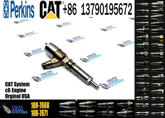 3210990 Fuel Injector 321-0990 2645a743 10R-7668 for 320D C6.6 Diesel Engine Wheel Tractor 613G Common Rail Injection Valve