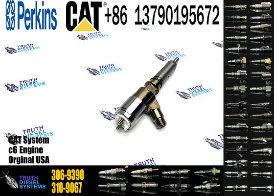 IZUMI ORIGINAL Fuel Injector 306-9390 C6.6 diesel Engine Parts Common Rail Injector 3069390 10R-7673 2645A749 for c-aterpillar
