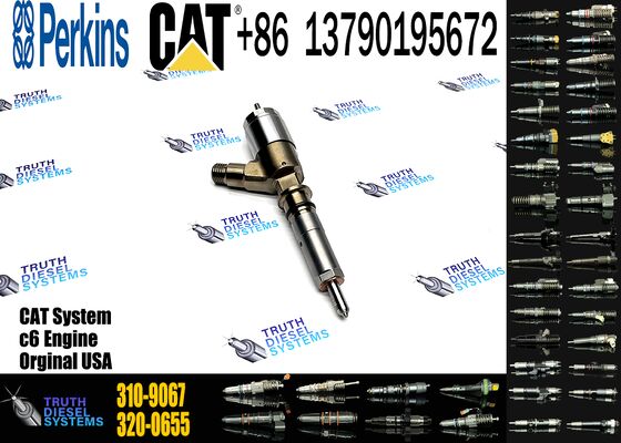 New Diesel Common Rail Fuel Injector 310-9067 3109067 for C6.6 Engine in Stock