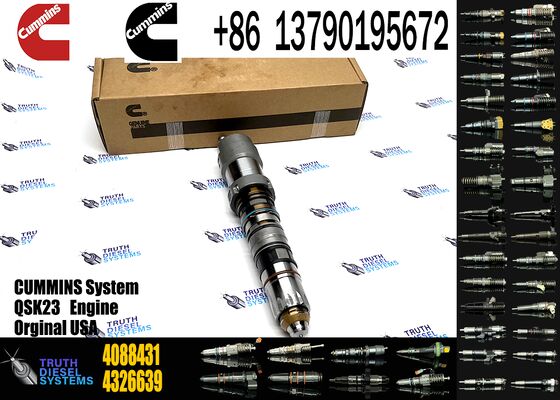 High Quality Common Rail Fuel Injector 4088431 for C-ummins Engine Qsk23 QSK19 4087889 4076533