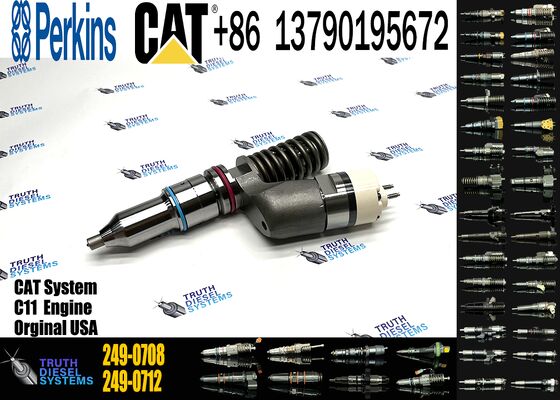 249-0713 294-3002 349-0705 249-0708 High Quality Brand New Fuel Injector C11 C13 Diesel Engine 345C Construction Machinery Parts