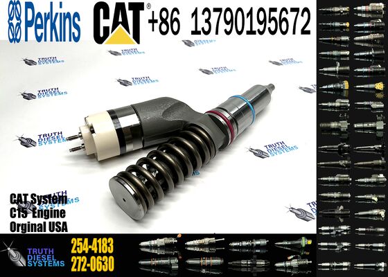 Diesel Fuel Injector 253-0615 2530615 6PCS Fuel Injector 280-0574 291-5911 254-4183 for C15 C18 Excavator Engine Engine Parts