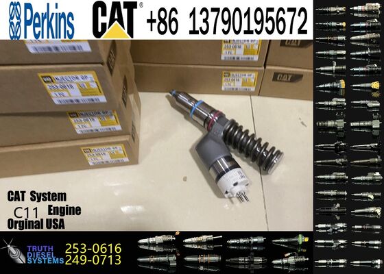 جودة Excavator Fuel Injectors 249-0705 253-0616 253-0618 253-0619 253-0617 253-0615 249-0709 10R-2772 for Caterpillar C18 Engines مصنع